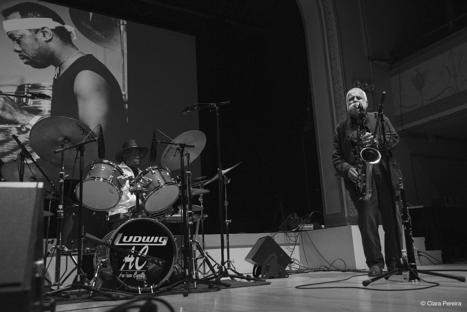 Andrew Cyrille and Peter Brotzmann, 2019