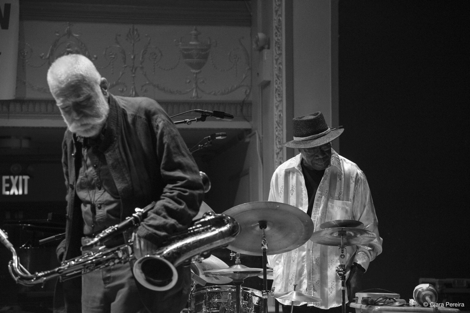 Peter Brotzmann and Andrew Cyrille, 2019