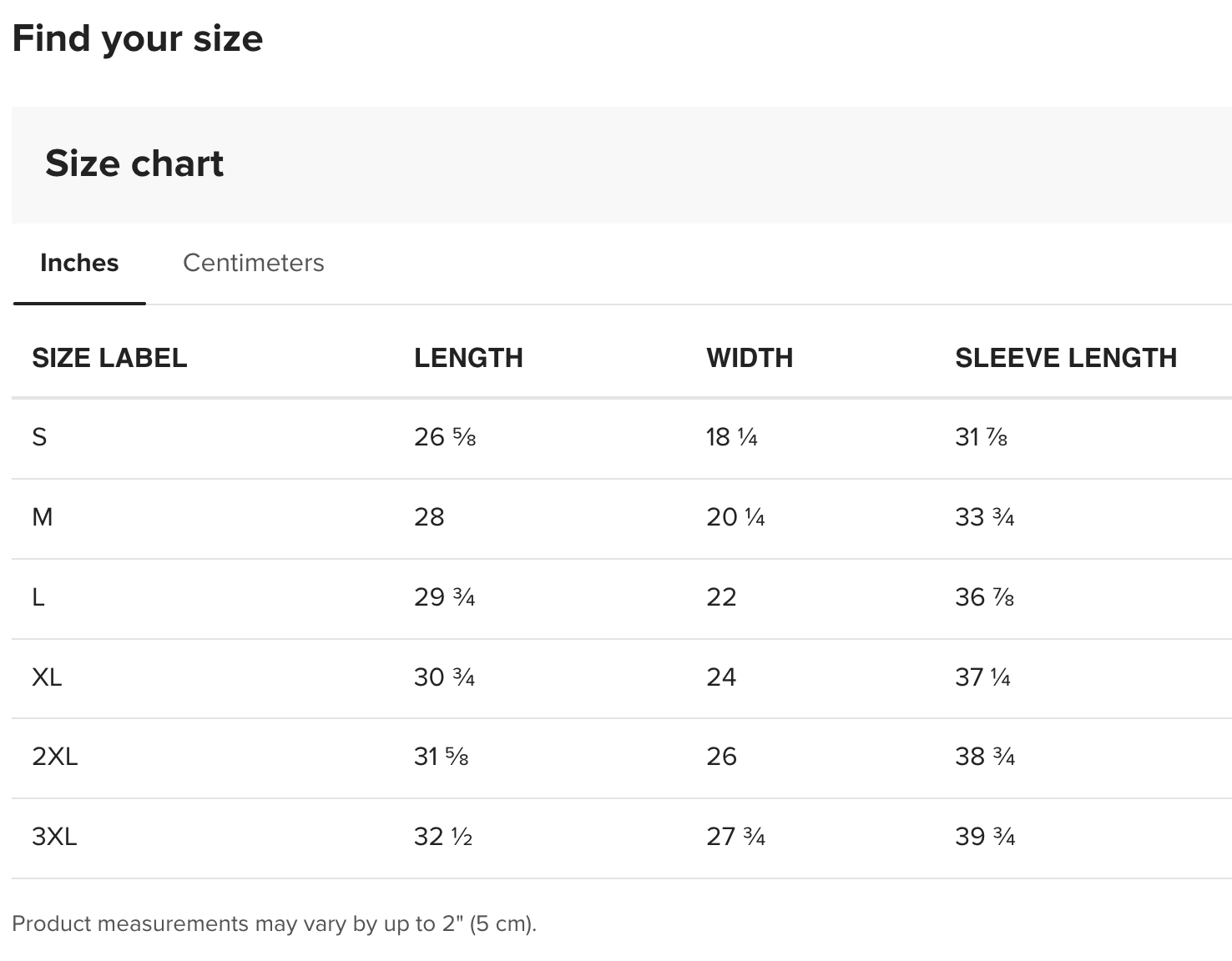 Find your size inches.png