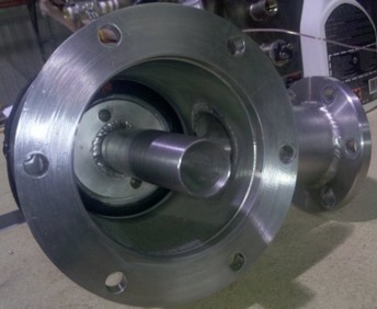 Ejector supersonic nozzle inside mixing chamber