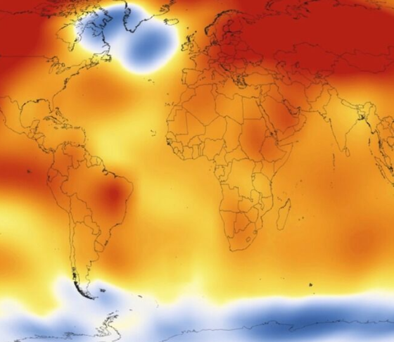 2015 was the hottest year since recordkeeping began in 1880. Source: NASA/Getty Images
