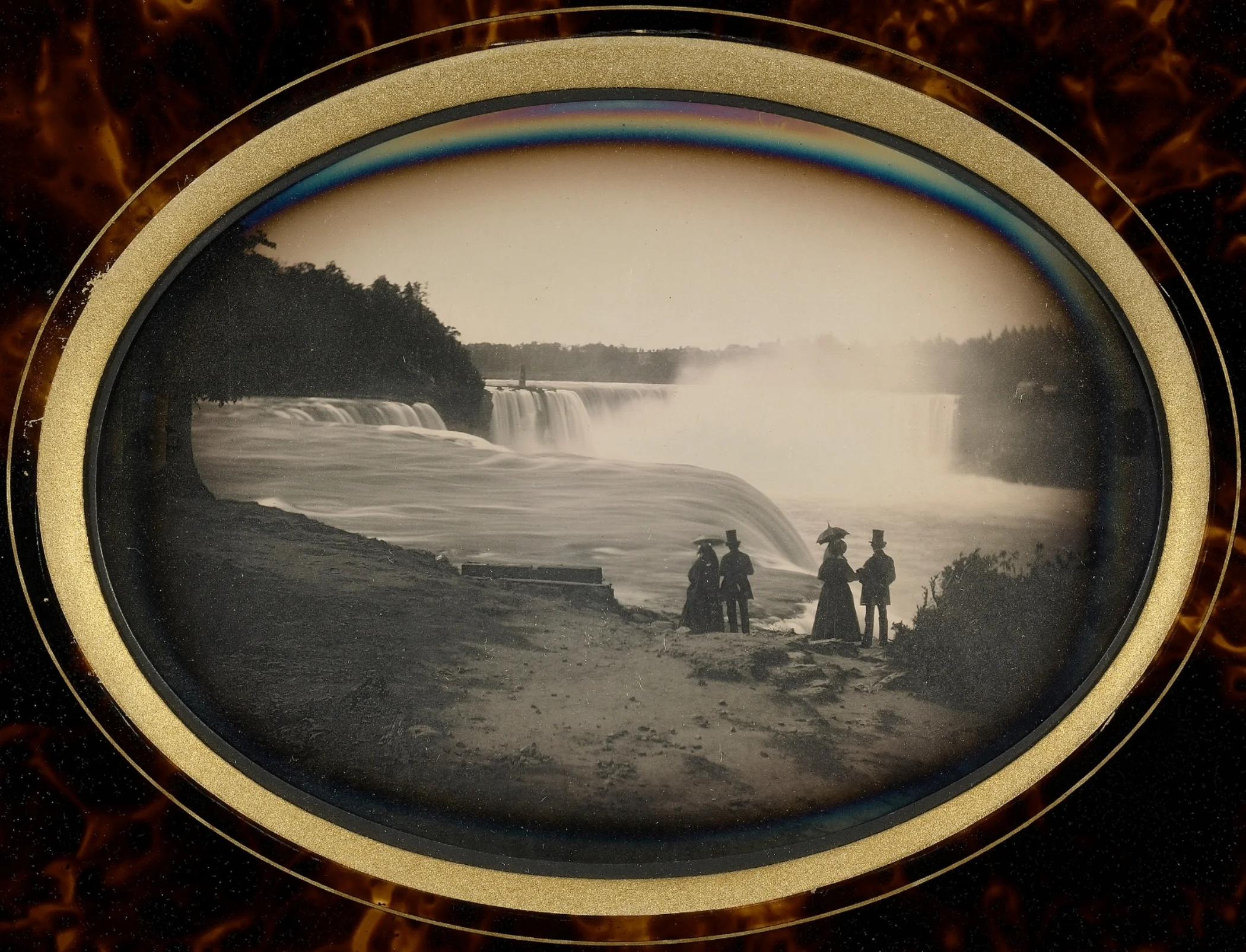 Platt D. Babbitt, Scene at Niagara (1848)