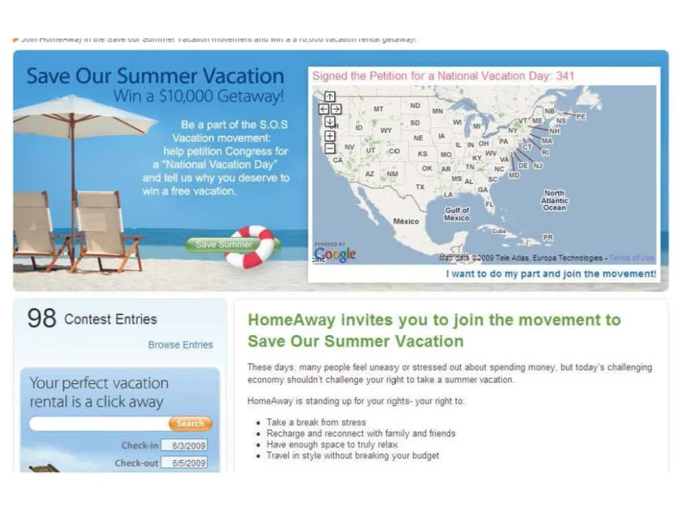 Save Our Summer Vacation