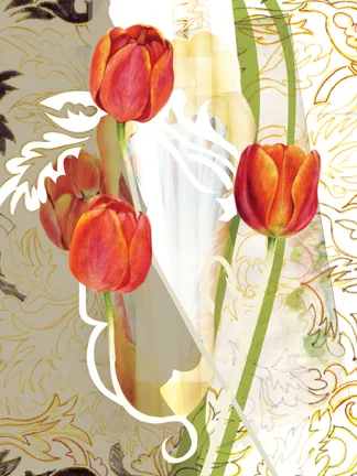 "RED TULIPS (and Mummy)"
