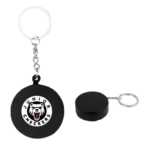 Jr Checkers puck keychain.png