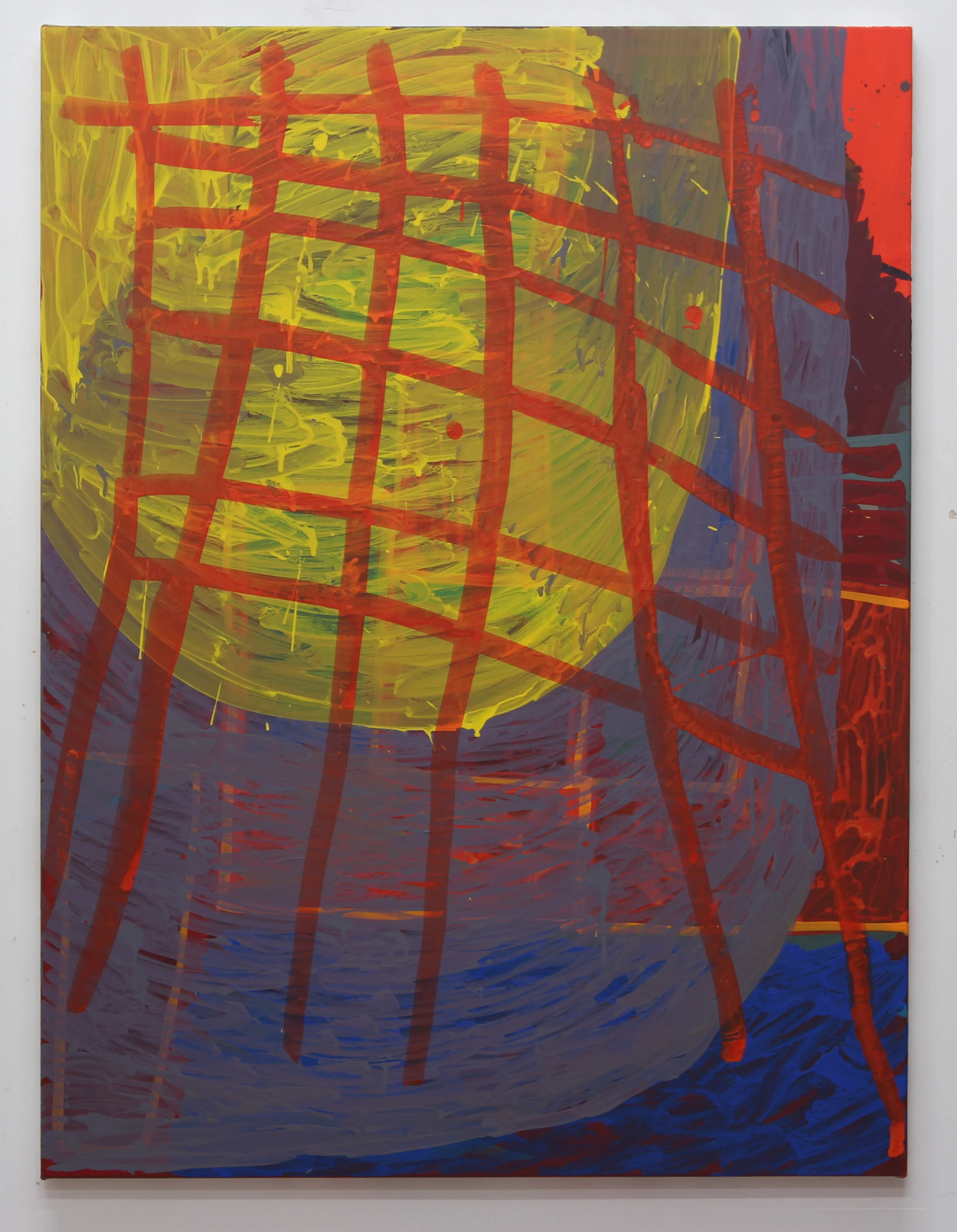  Untitled, acrylic on canvas  120cm x 90cm, 2019 