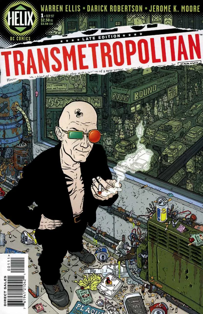 Book Review : Warren Ellis - Transmetropolitan (1997)