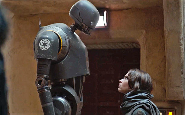 Rogue One: A Star Wars Story introduces one of the most lovable droids in the series.