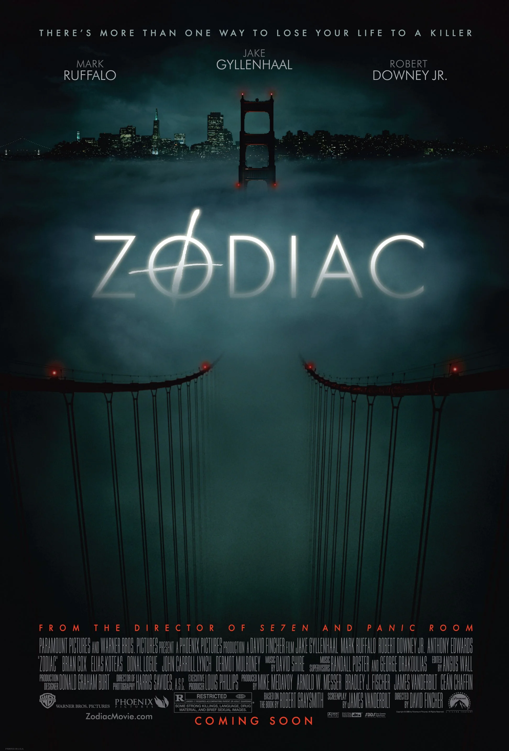 Movie Review : Zodiac (2007) 