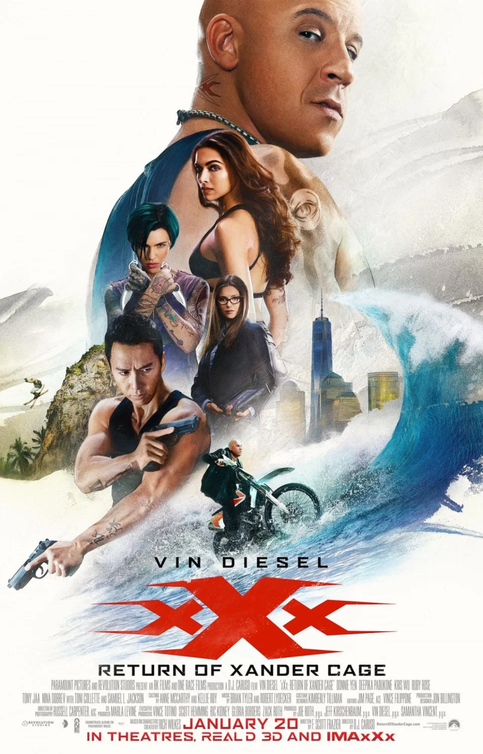 Movie Review : xXx - Return of Xander Cage (2017)