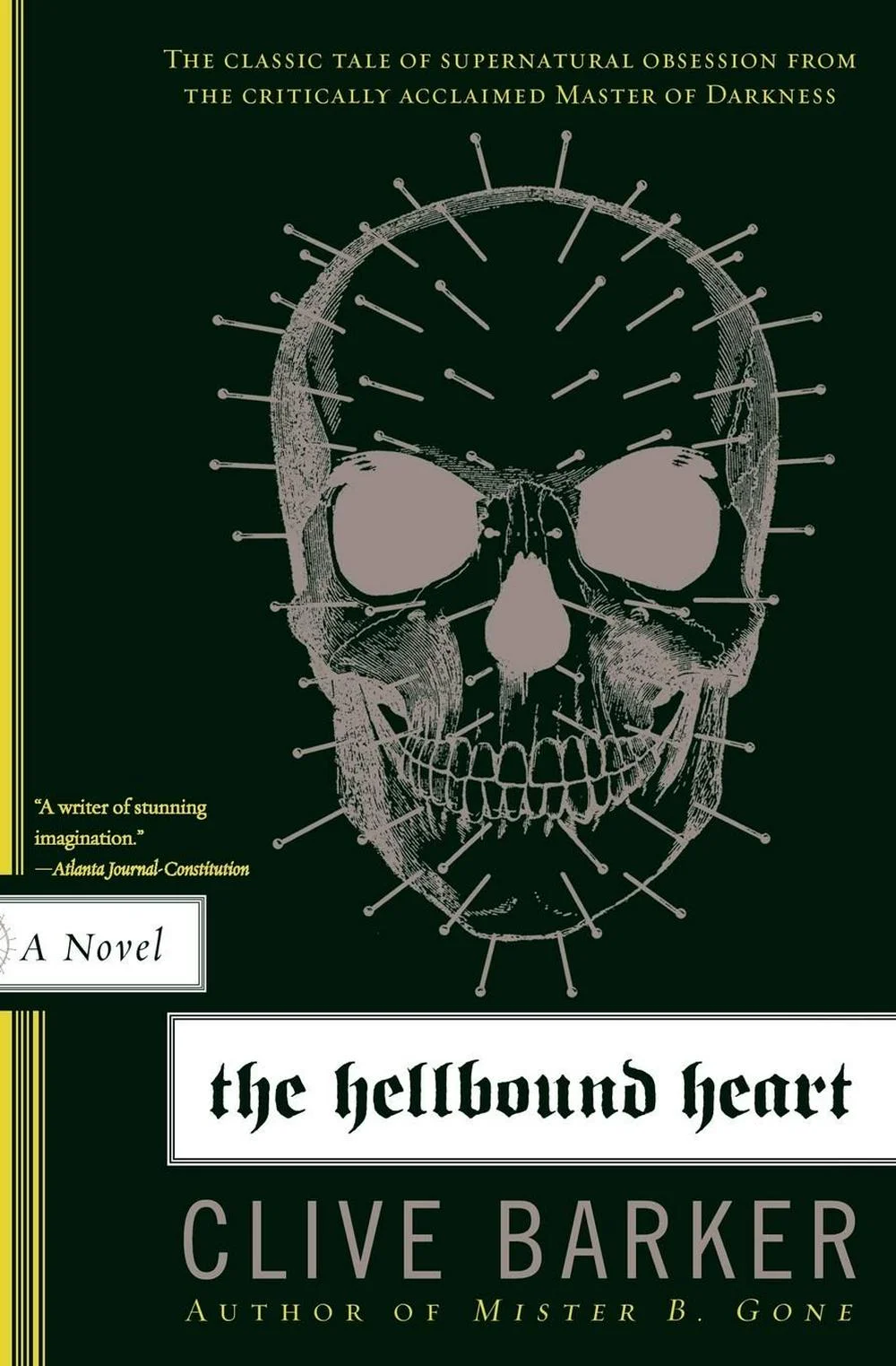 Book Review : Clive Barker - The Hellbound Heart (1986)