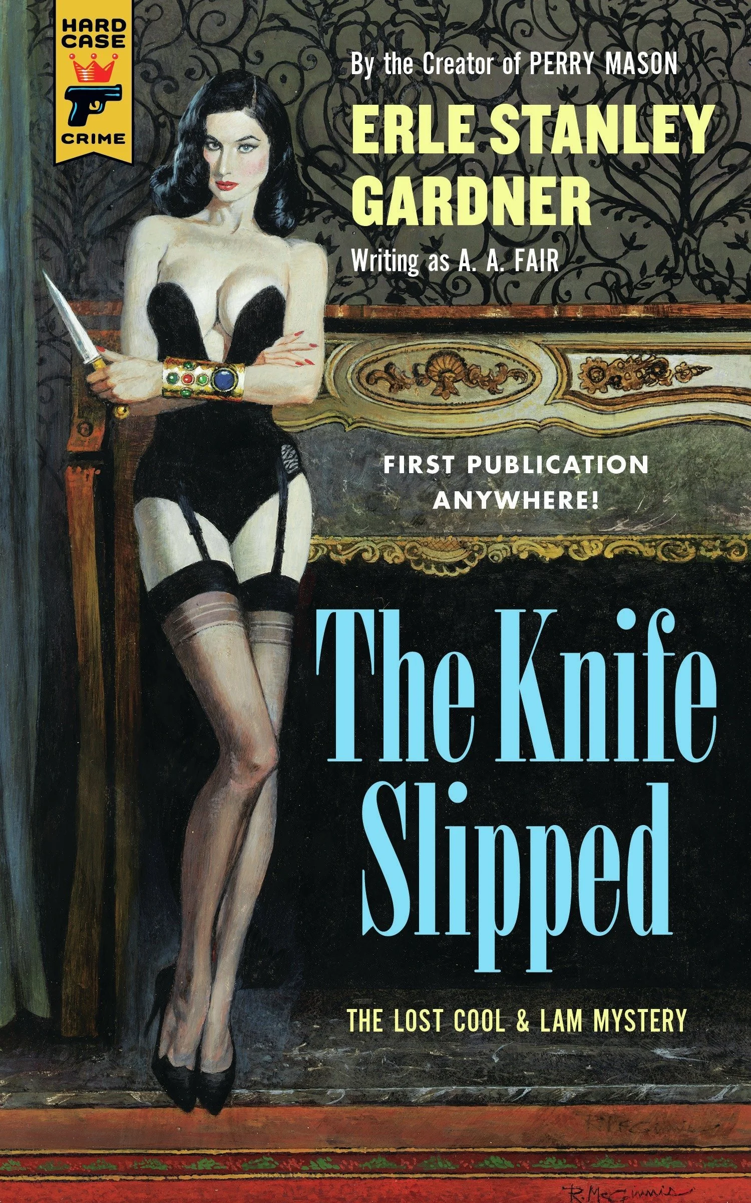 Book Review : Erle Stanley Gardner - The Knife Slipped (2016)