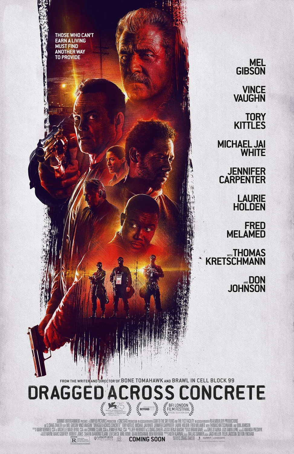 Movie Review : Dragged Across Concrete (2018)