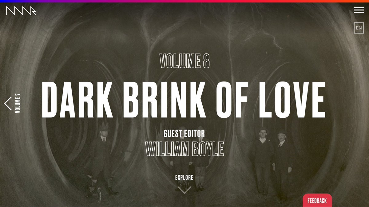 On Dark Brink of Love, Weird Shit and Getting Cool Gigs, a conversation with William Boyle