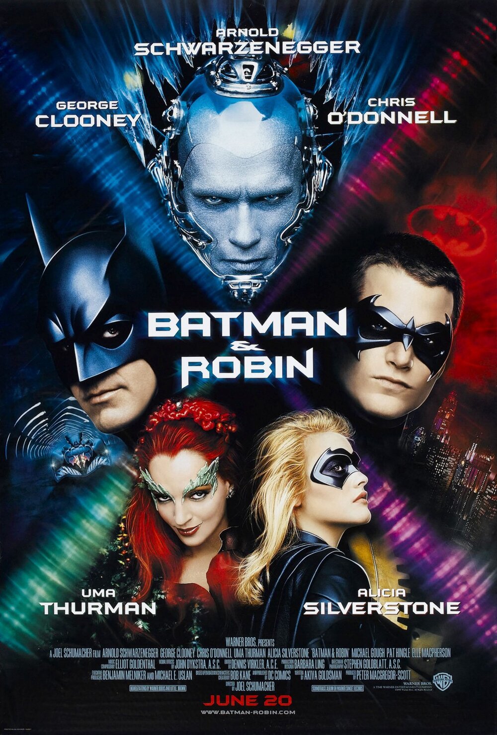 Alicia Silverstone Batgirl Porn - Movie Review : Batman & Robin (1997) â€” Dead End Follies