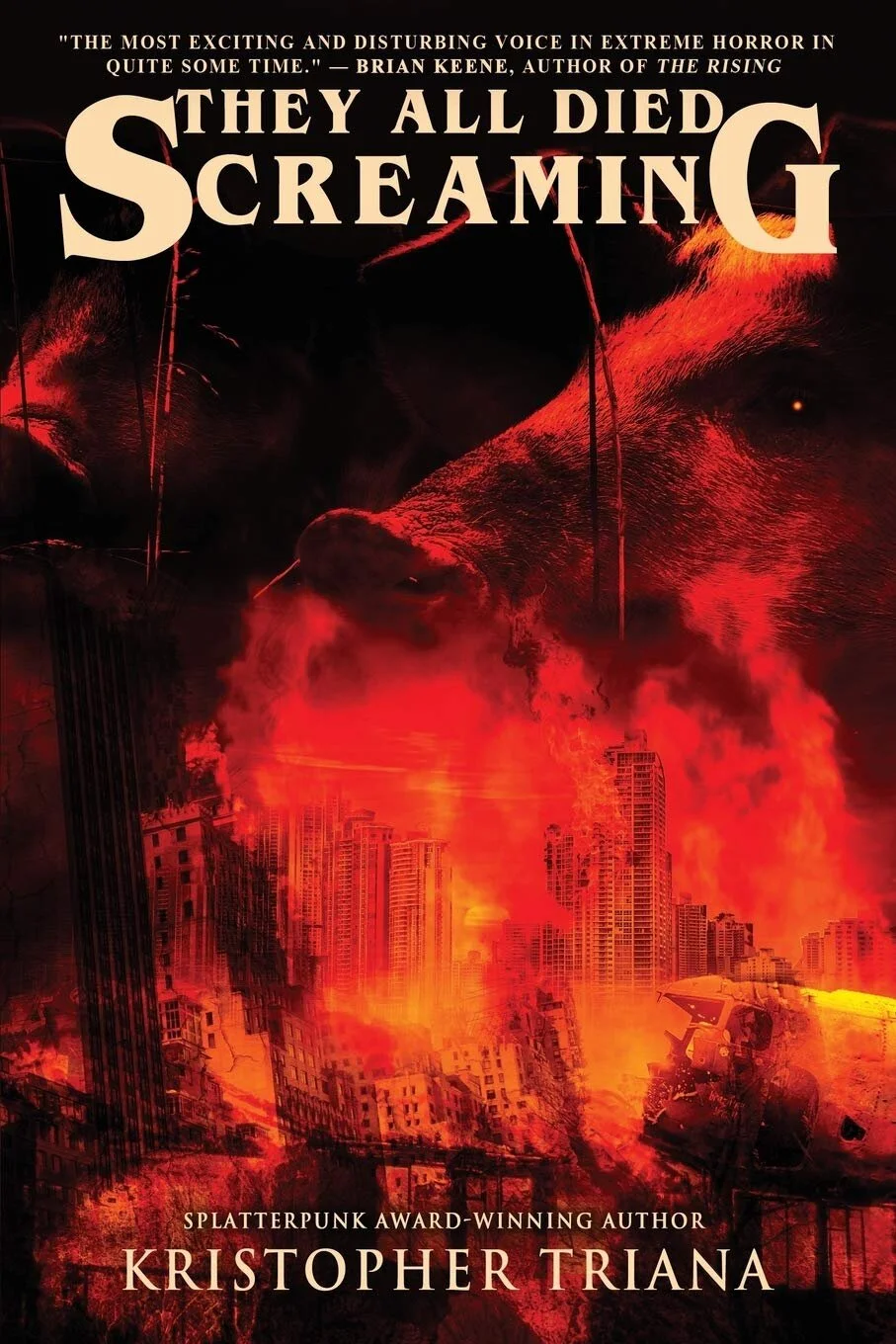 Book Review : Kristopher Triana - They All Died Screaming (2020)
