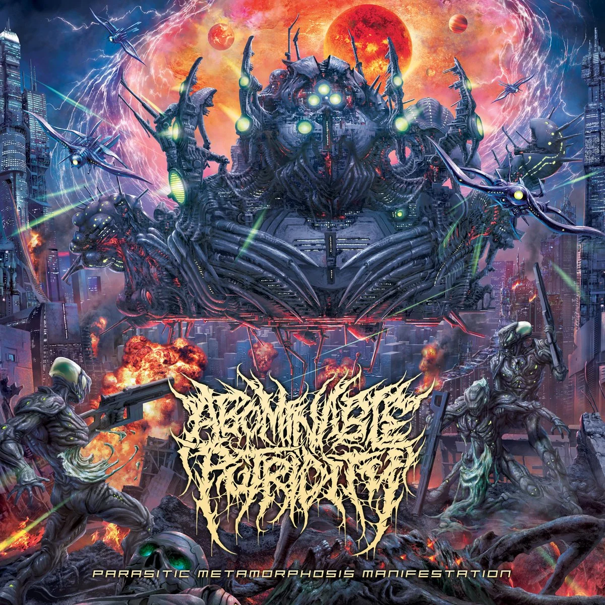 Album Review : Abominable Putridity - Parasitic Metamorphosis Manifestation (2021)