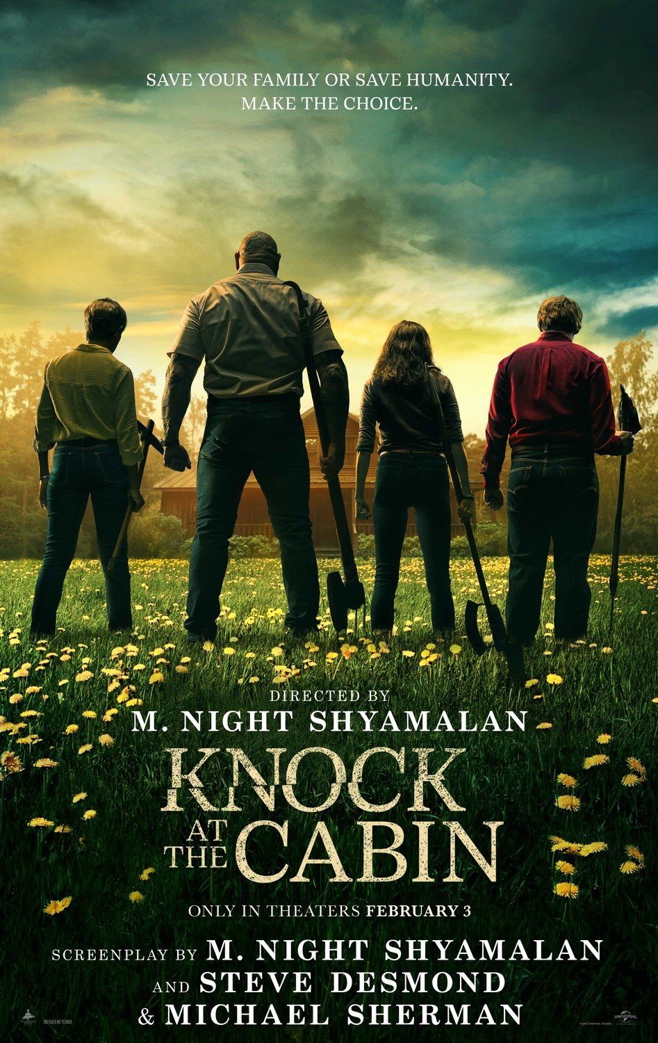 movie review knock on the cabin