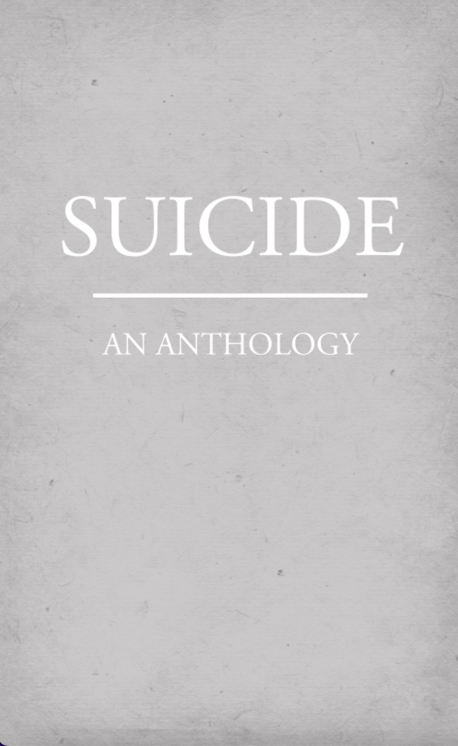 Book Review : Suicide: An Anthology (2023)