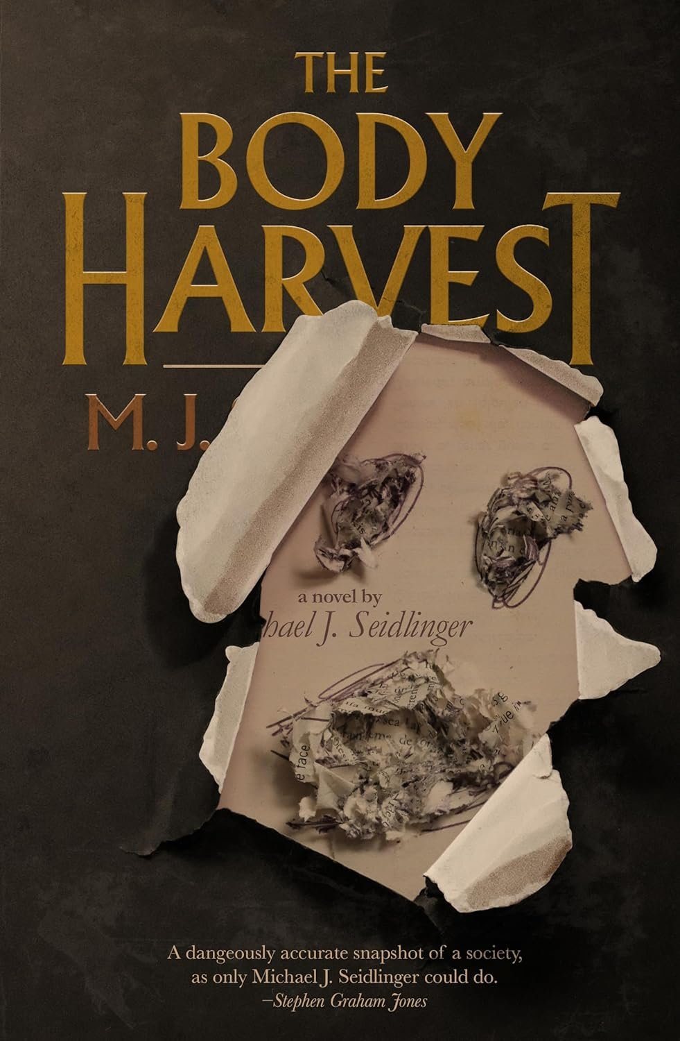 Book Review : Michael J. Seidlinger - The Body Harvest (2023)