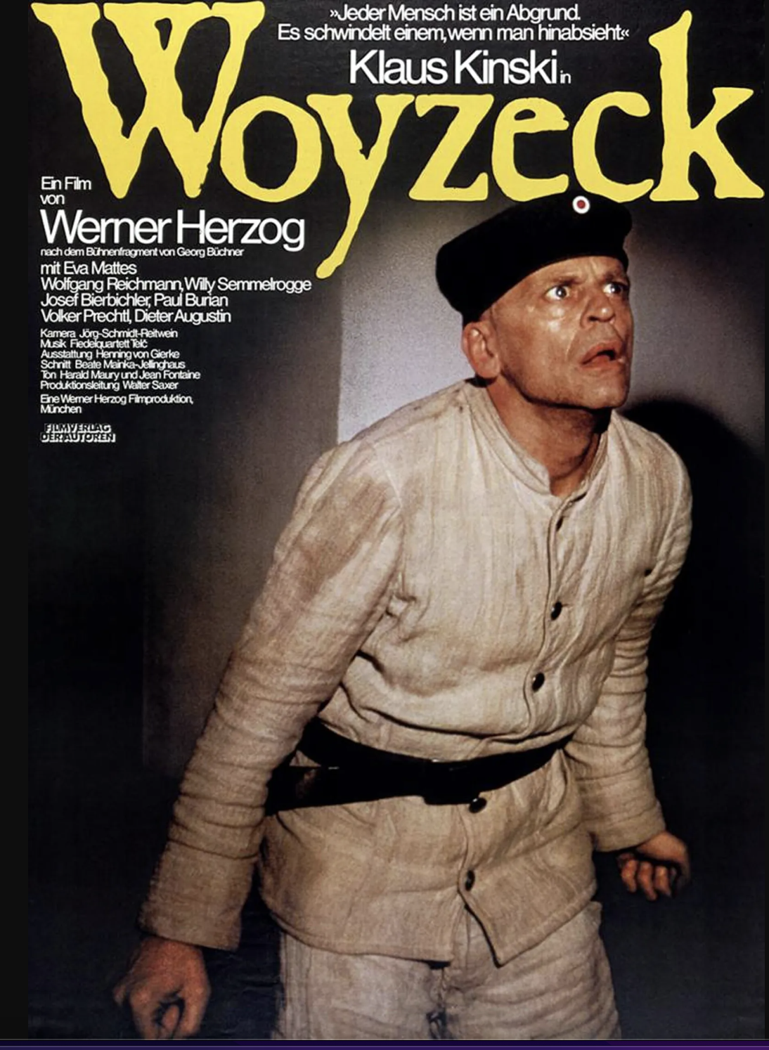 Movie Review : Woyzeck (1979)