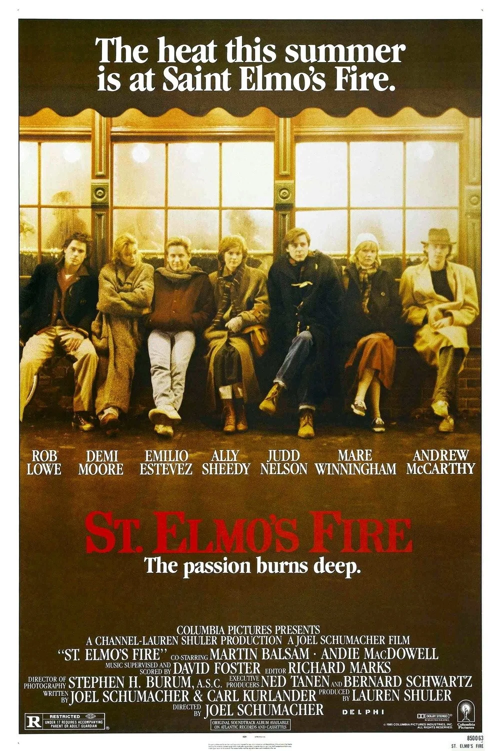 Classic Movie Review : St. Elmo's Fire (1985)