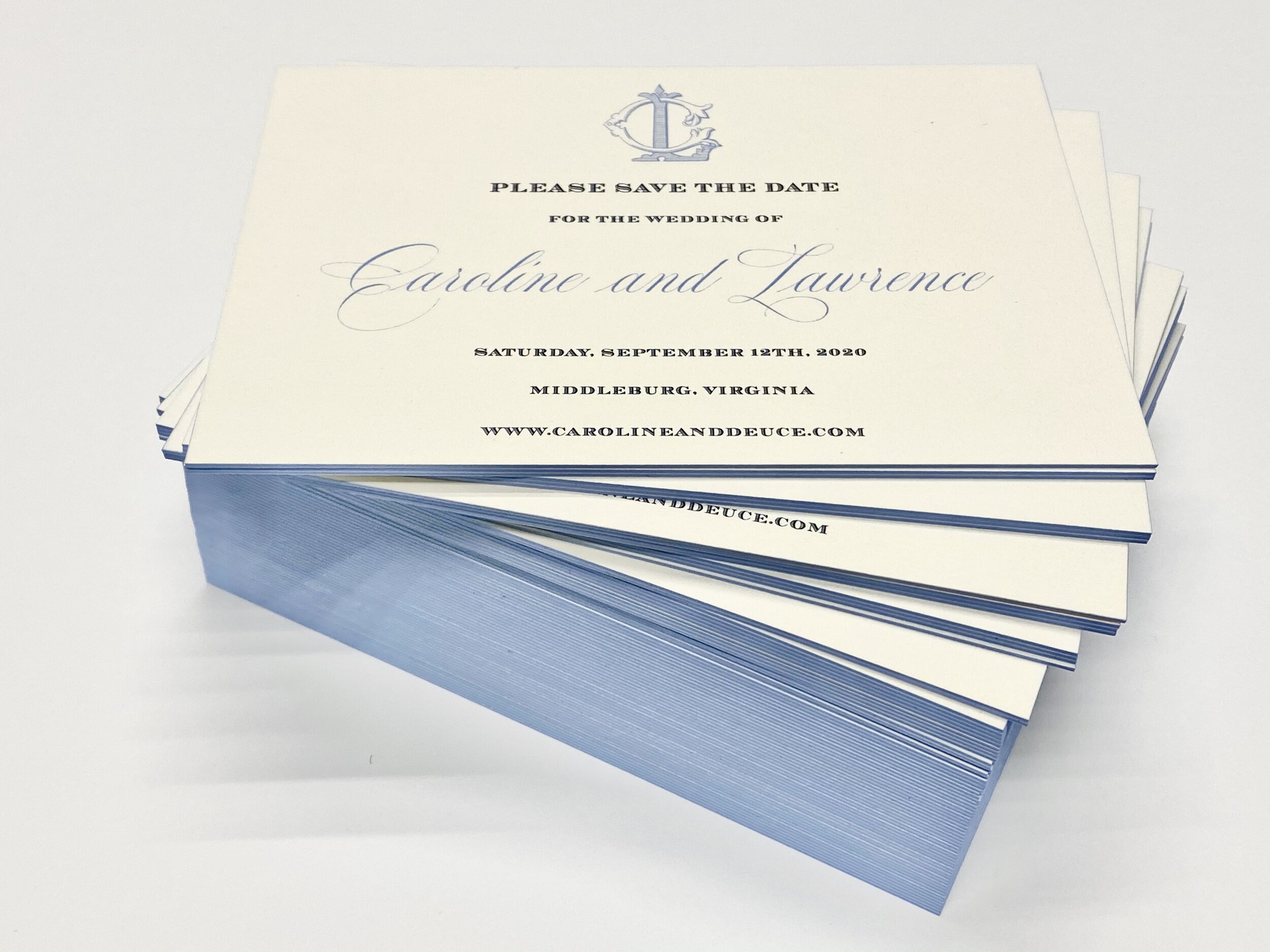 French Blue Wedding Suite