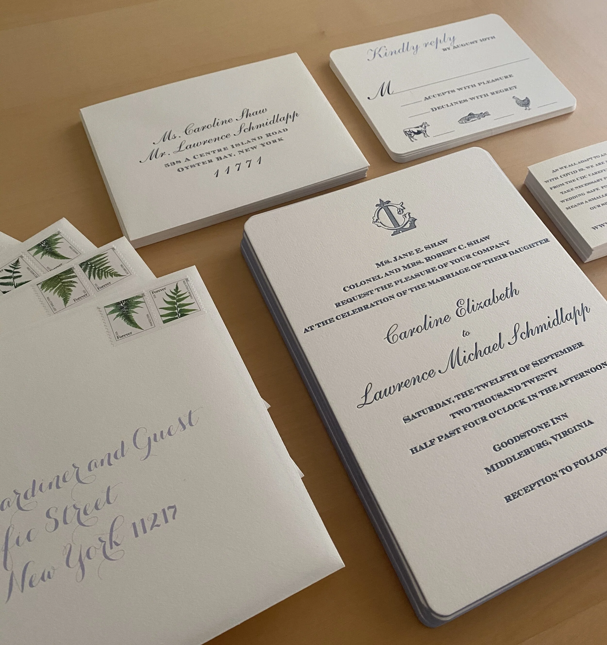 French Blue Wedding Suite