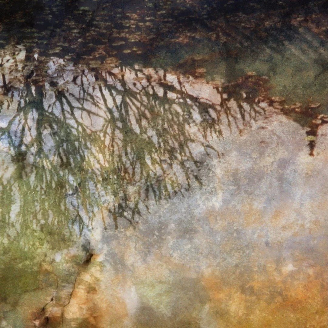 Didn't mean for this to be autumnal but that's the way the river (of creativity) flowed!