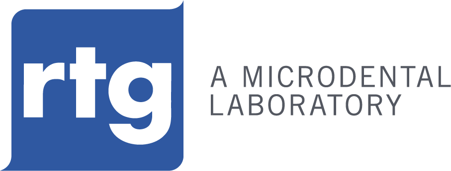 RTG Dental Lab, a MicroDental laboratory, logo.