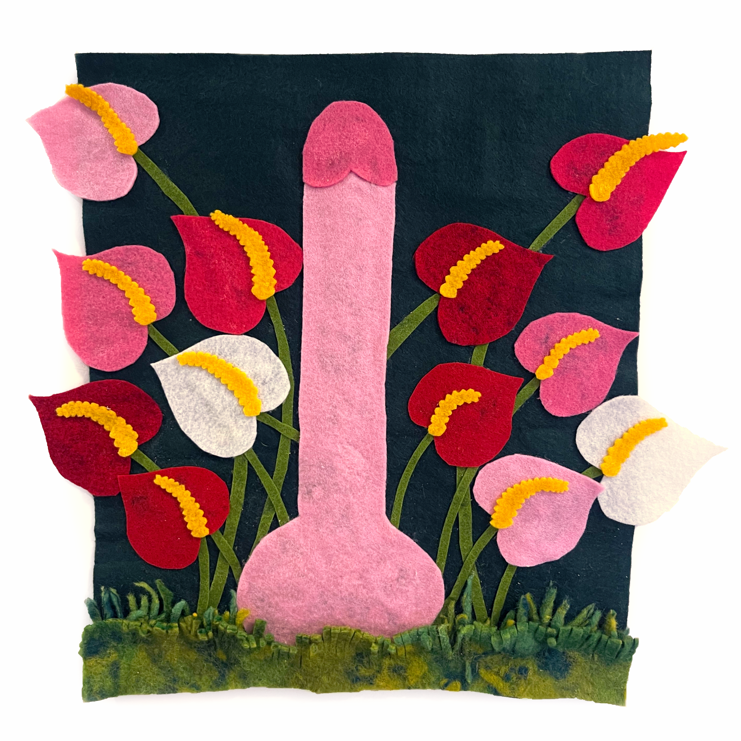 Dick and Anthuriums