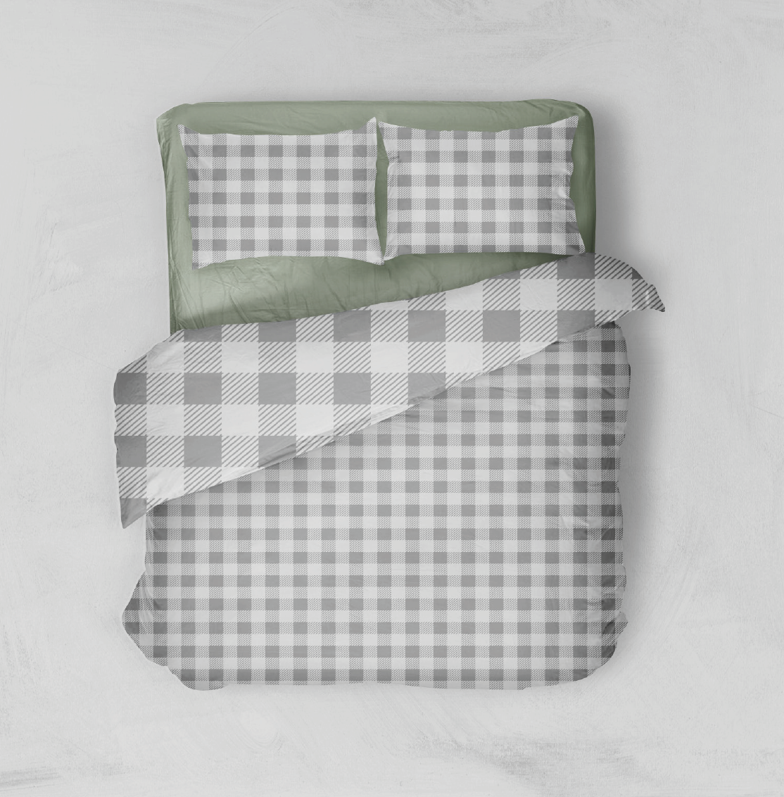 Oversized gingham