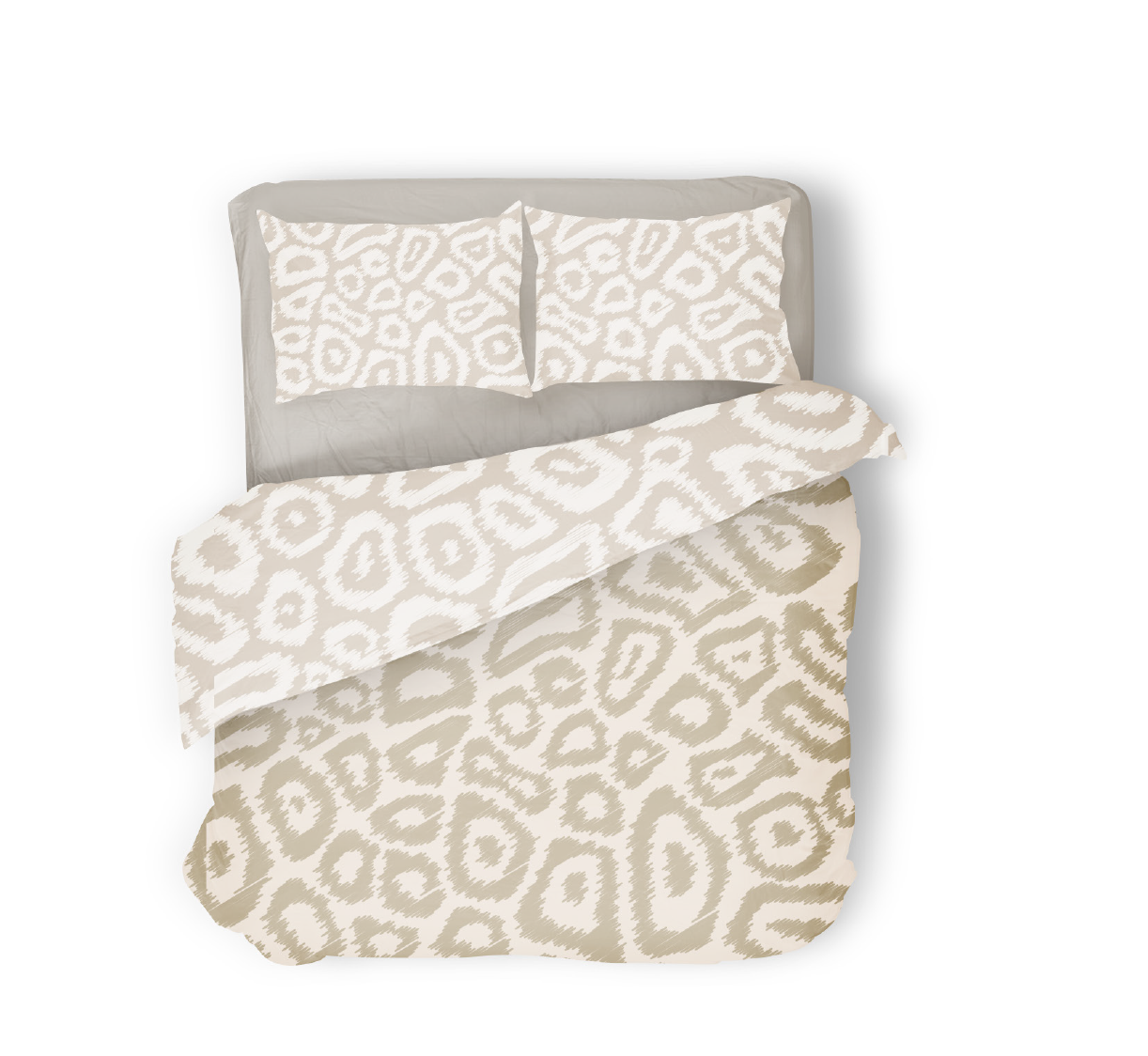 Diffused oversized leopard