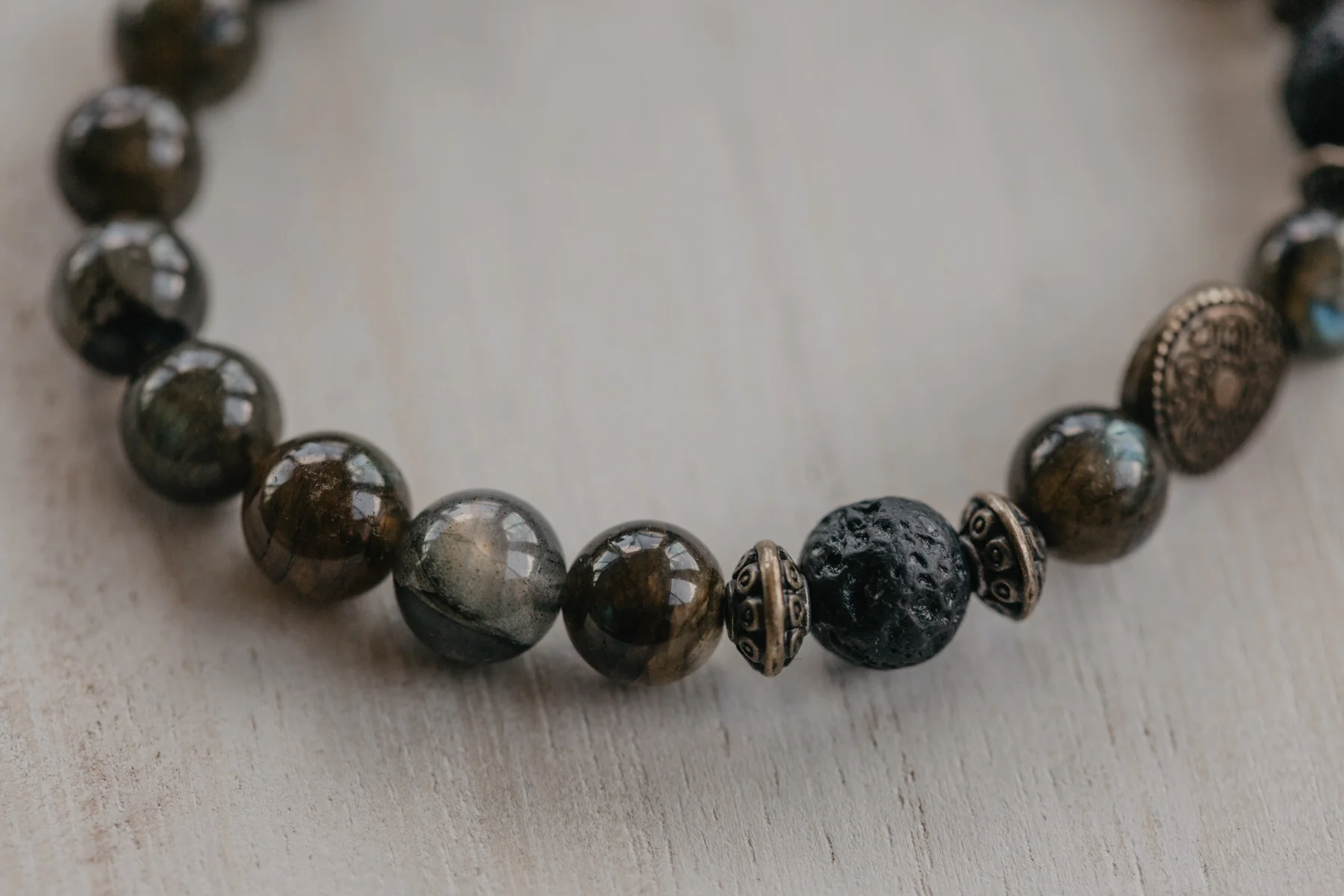 Labradorite Bracelet | Essential Oil Jewelry