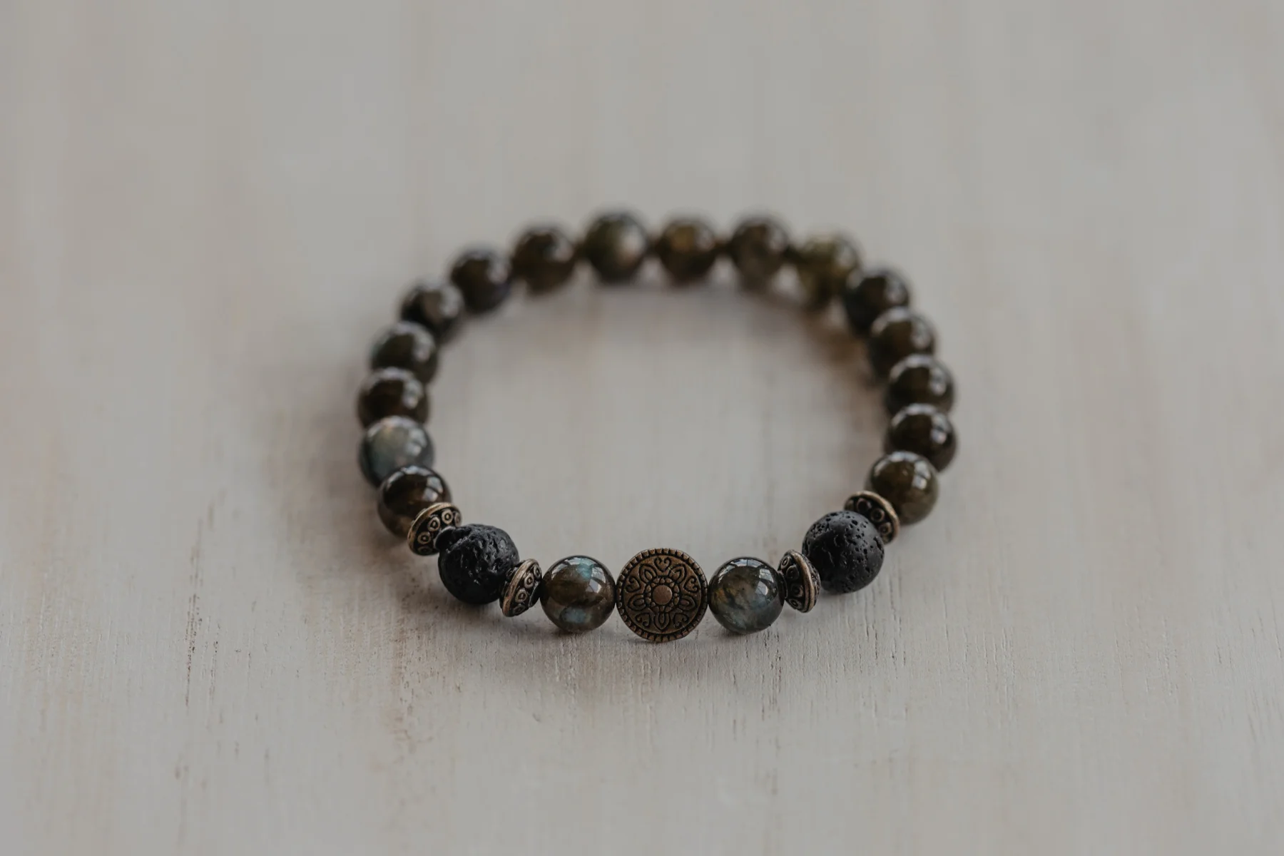 Labradorite Bracelet | Essential Oil Jewelry