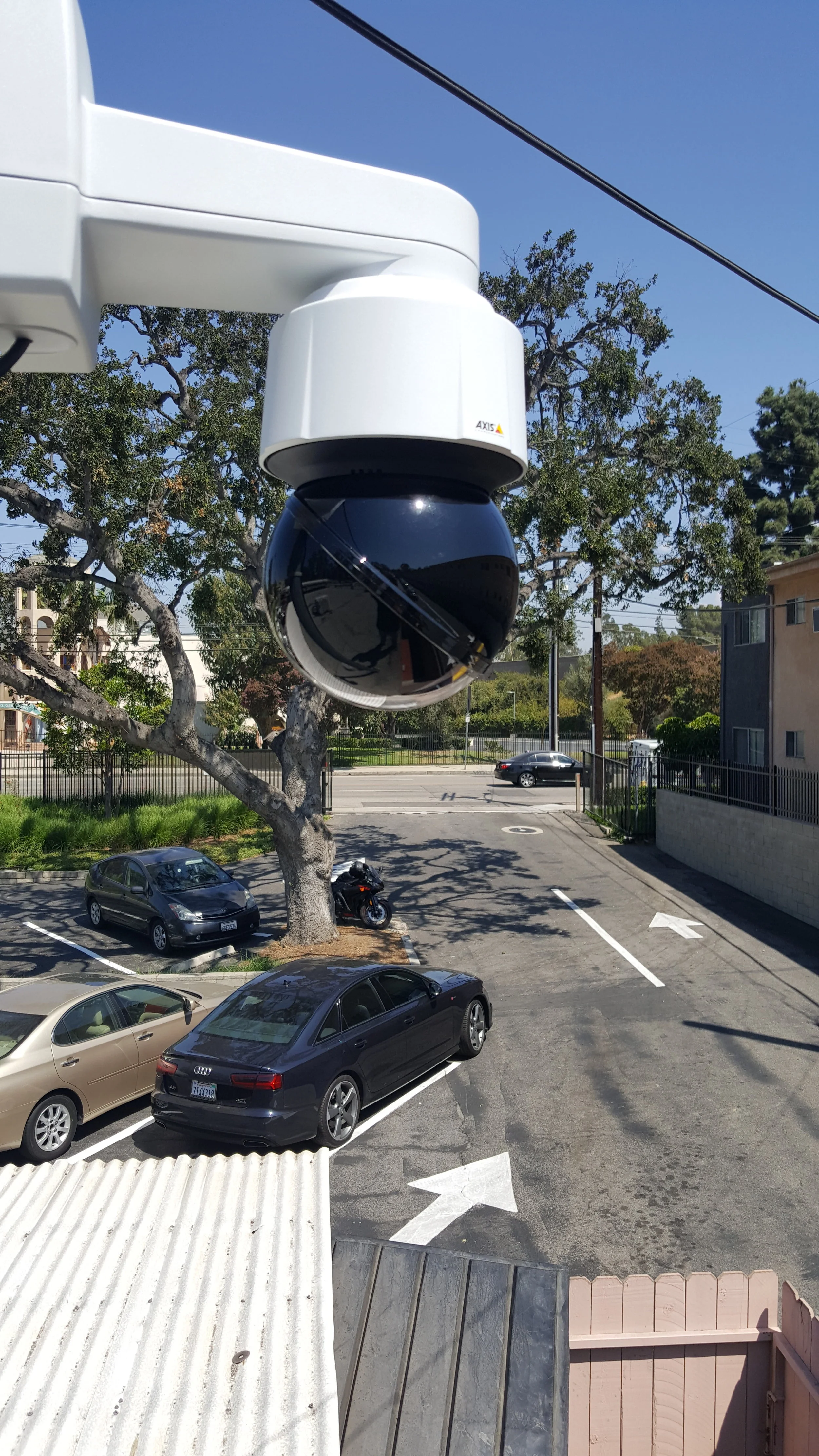 PTZ installation