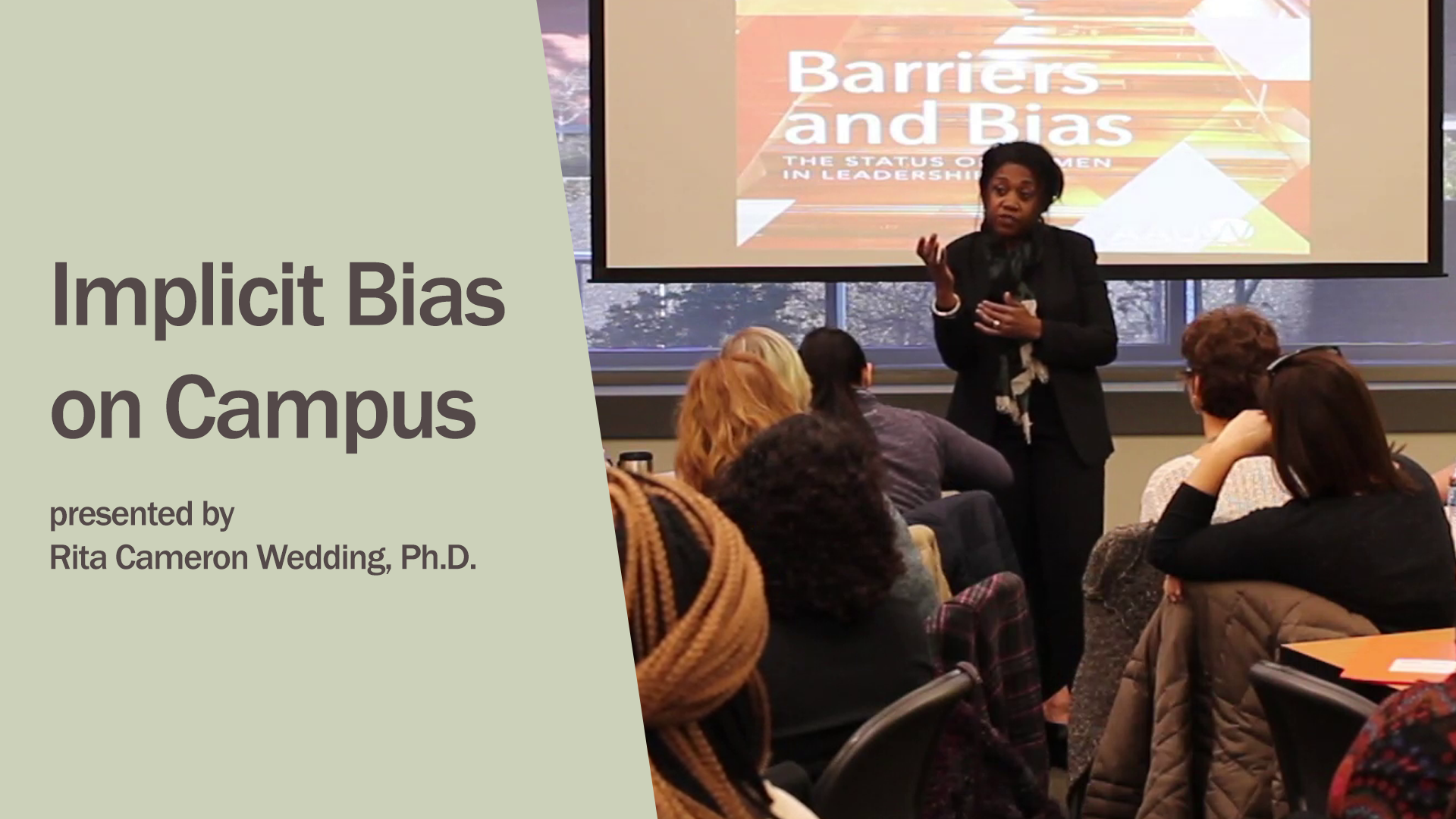 Implicit Bias on Campus — Construction Center of Excellence