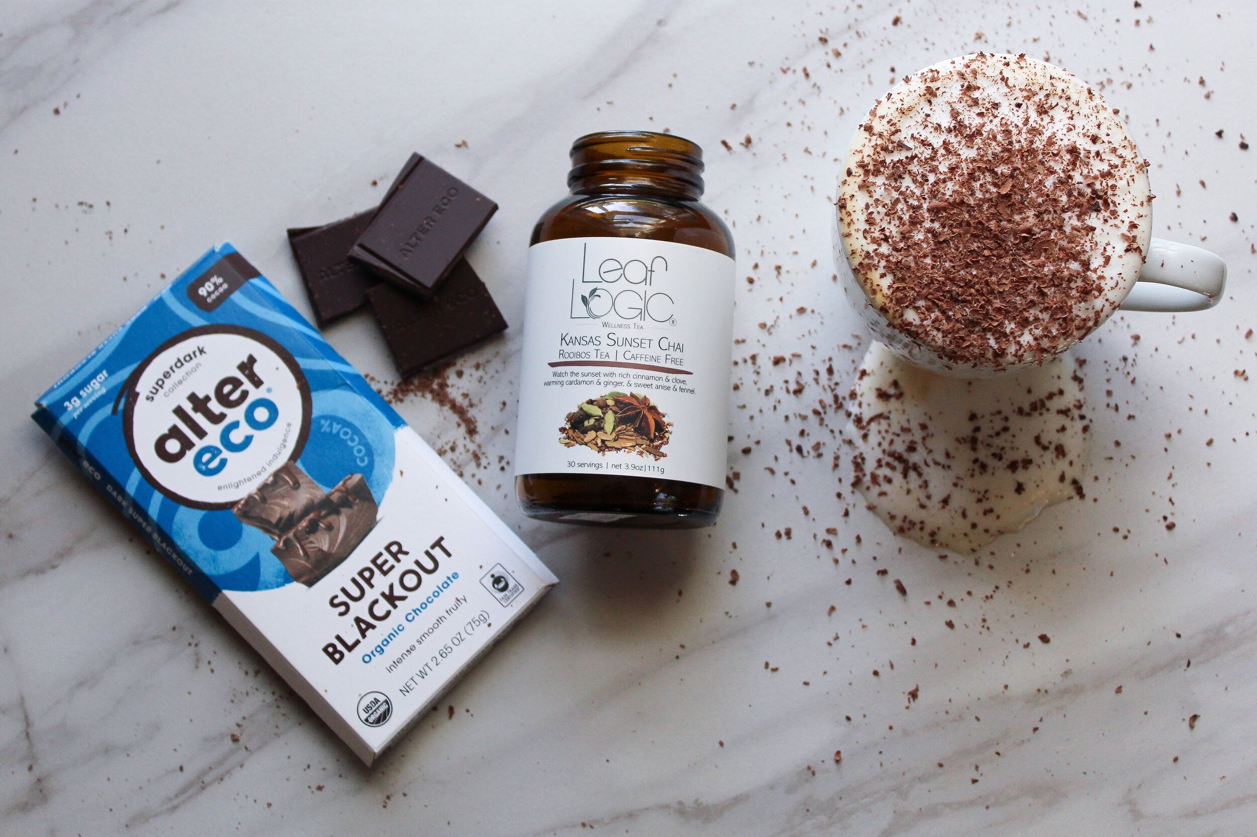 How to Make a Dark Chocolate Chai Latte — Leaf Logic Wellness Tea