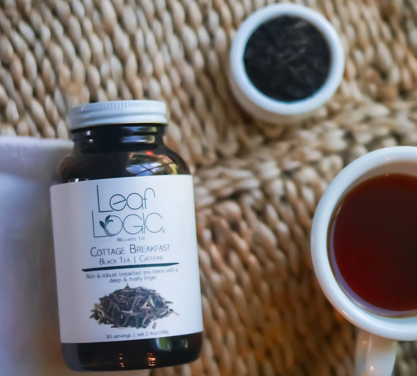 Cottage Breakfast... it's how I start every morning! This is a big favorite in the Leaf Logic community. I love to know that I'm having a cup of tea with so many of you every morning. Enjoy tea time!!⁠
🍵⁠
🌱⁠
🍵⁠
🌱⁠
#teatime #reviveteatime #usmade 