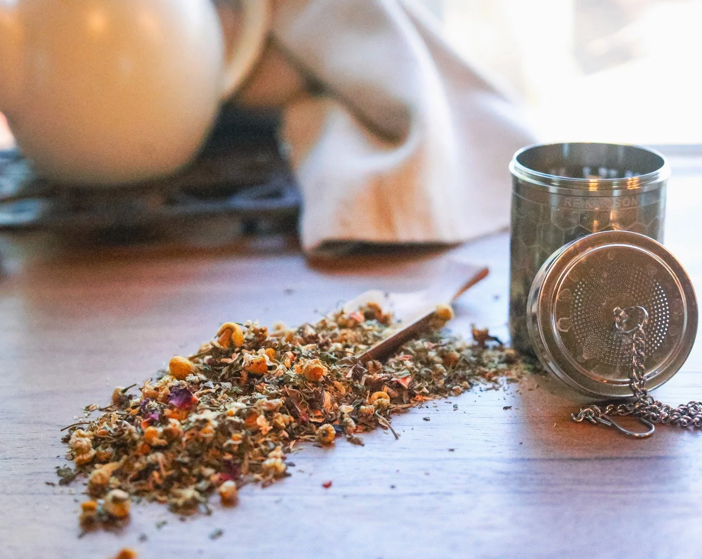 Happy November! As the weather starts to change into the crisp air of Fall, we hope you all enjoy the quiet moments of a delicious cup of hot tea. It is one of our favorite ways to wind down in the evening and breathe in some cool air while sipping o