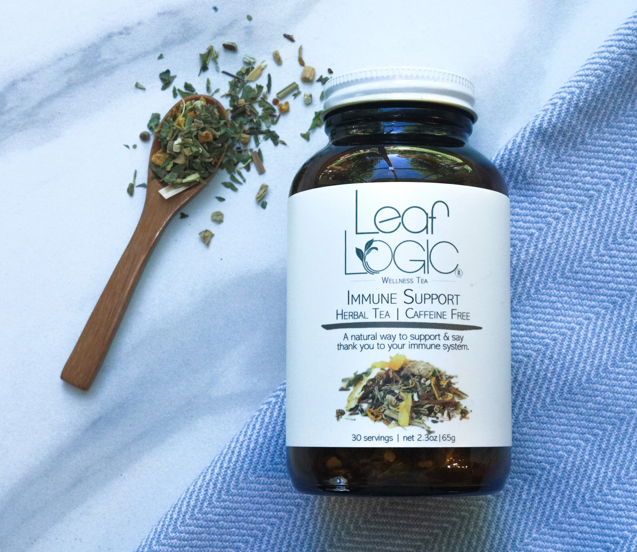 Sip to Shield: Discover Immune Support by Leaf Logic