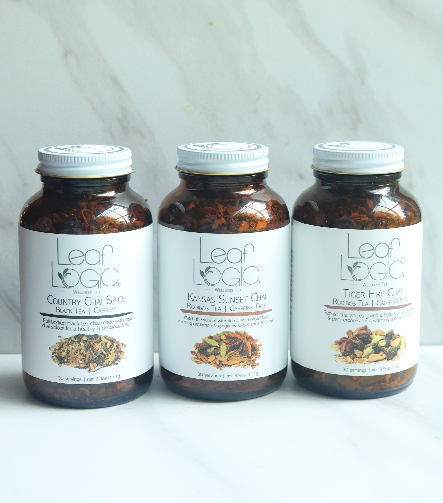 Chai Trio jars on marble.JPG