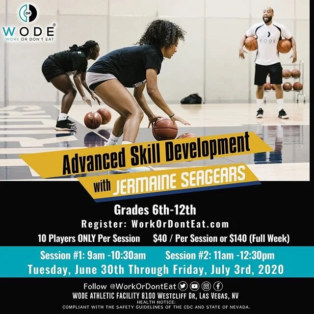 Back to Work on Tuesday. Sign-up for #WODE Skills Training by visiting WorkOrDontEat.com .
.
.
@workordonteat @wodemotivates #ReturnStronger