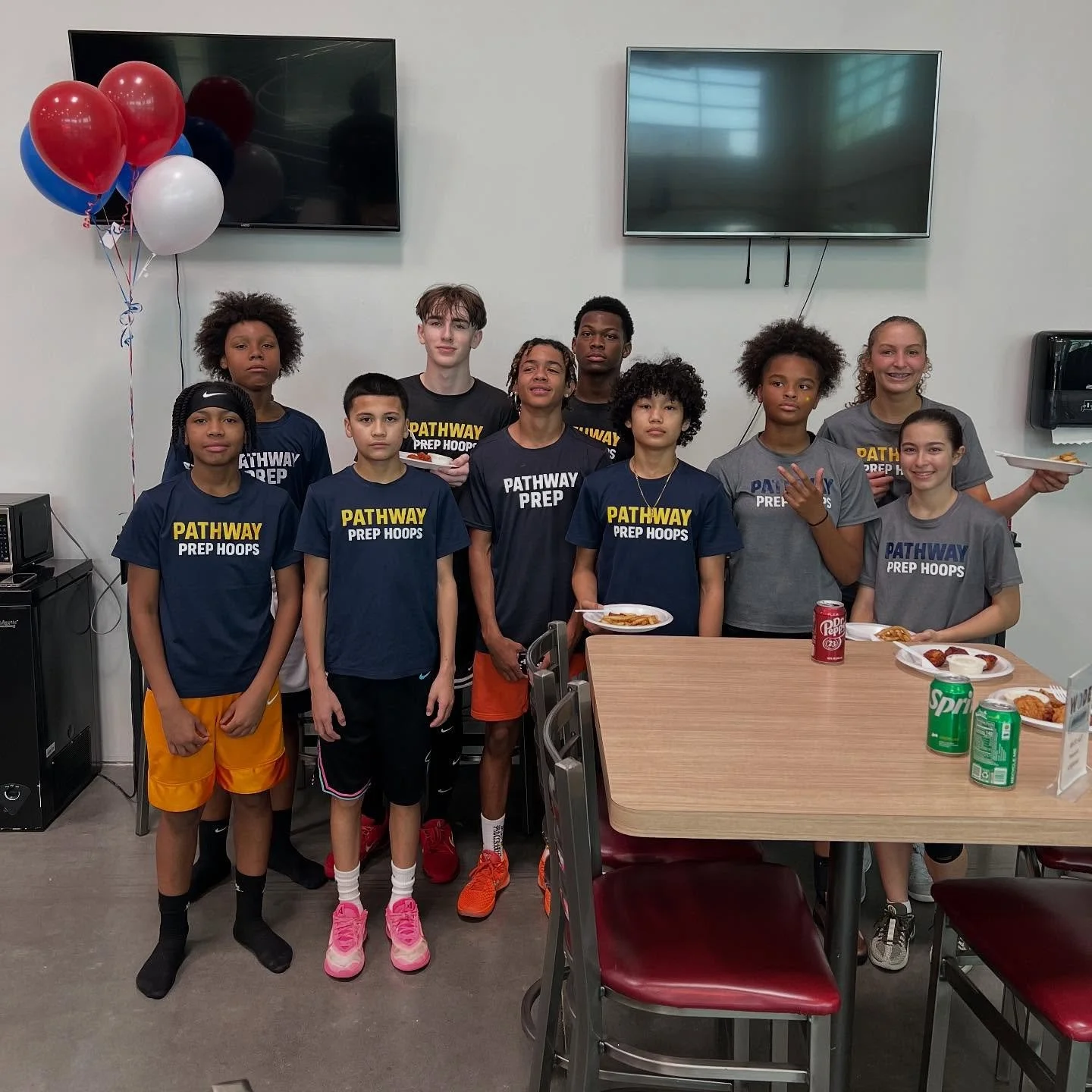 🎂 @tay_money2030 Birthday Lunchtime Vibes 🎉 🟦 🛡️🟨📍

Today we celebrated Tae&rsquo;s birthday with his family at Pathway Prep &mdash; the perfect way to wrap up two strong months together. 💪

Moments like these bring our team closer as the scho
