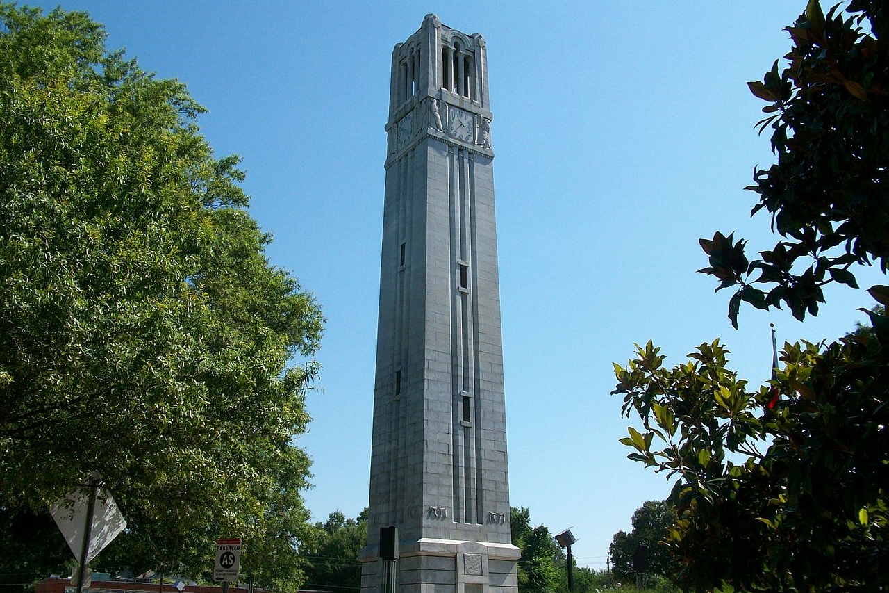 North Carolina State University Bell Tower, Raleigh