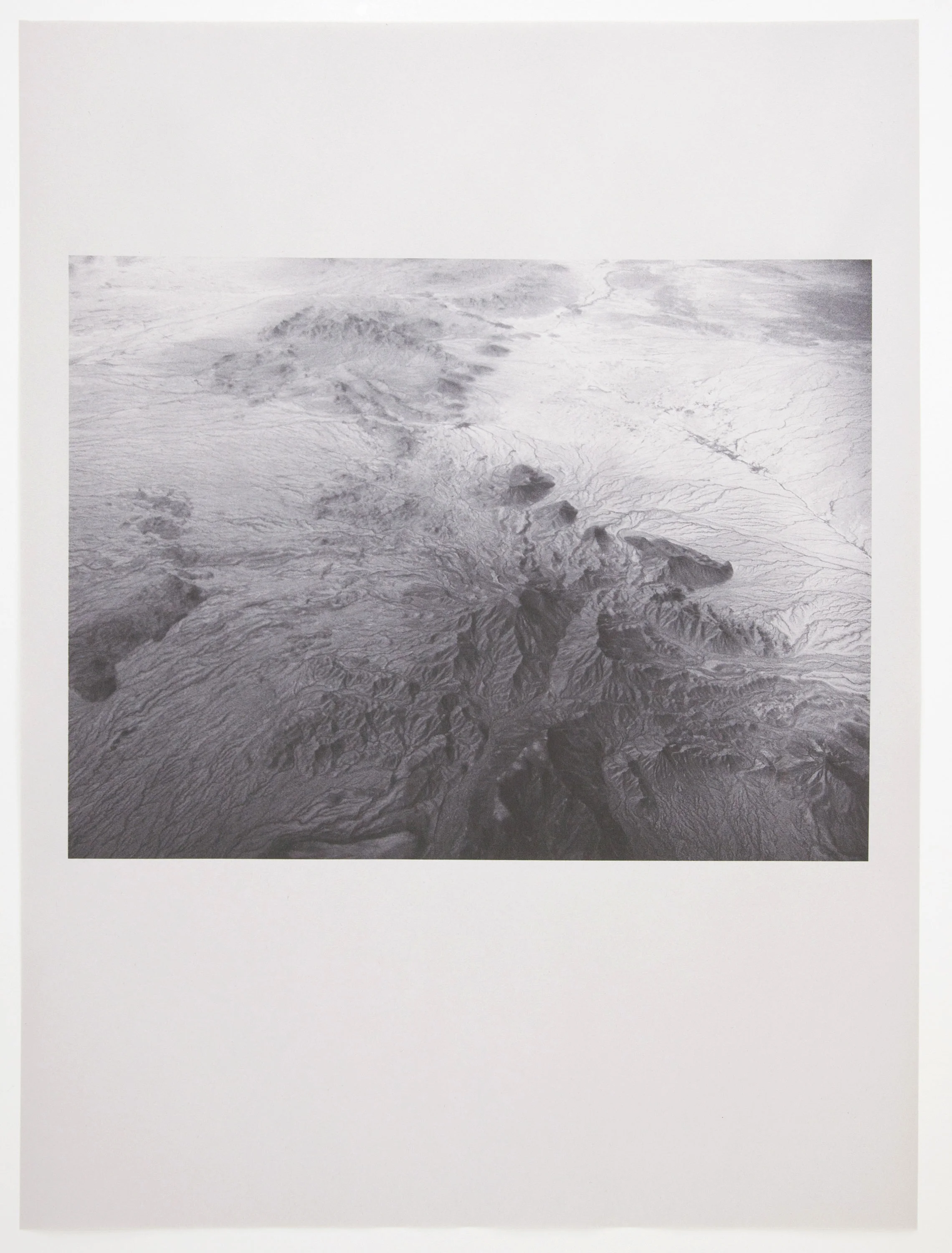 AZ_1149 , unique pigment print on newsprint, 18 x 24 inches, 2015