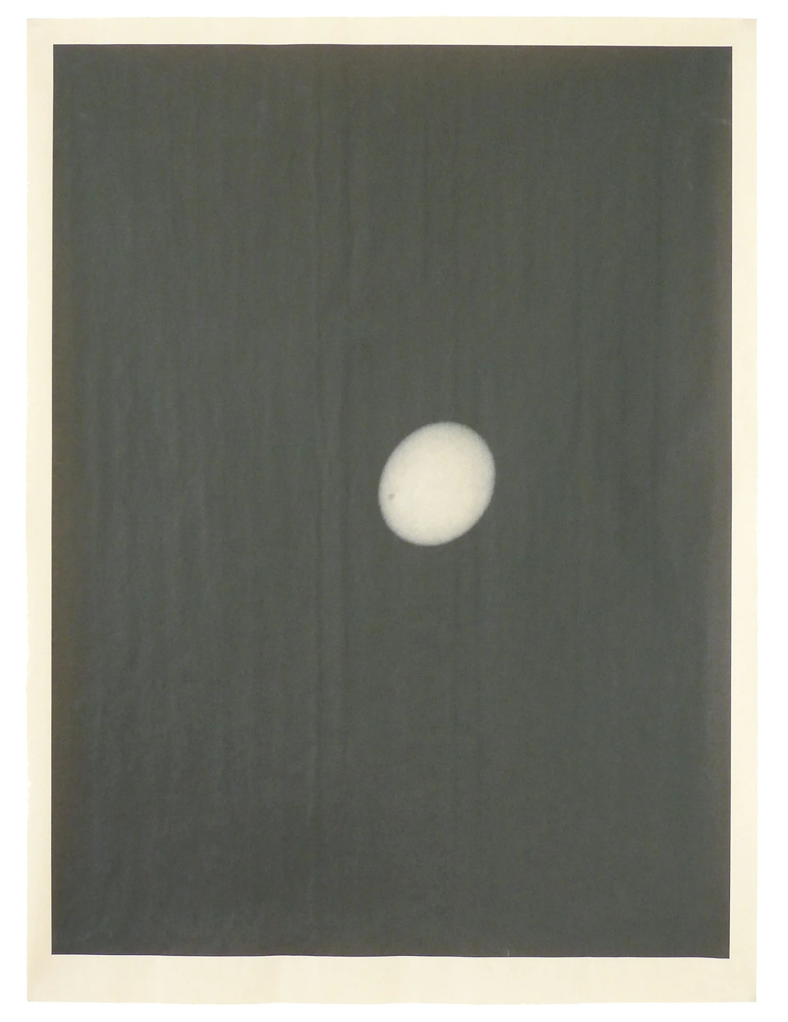 LA_30154 , unique pigment print on newsprint, 18 x 24 inches, 2014