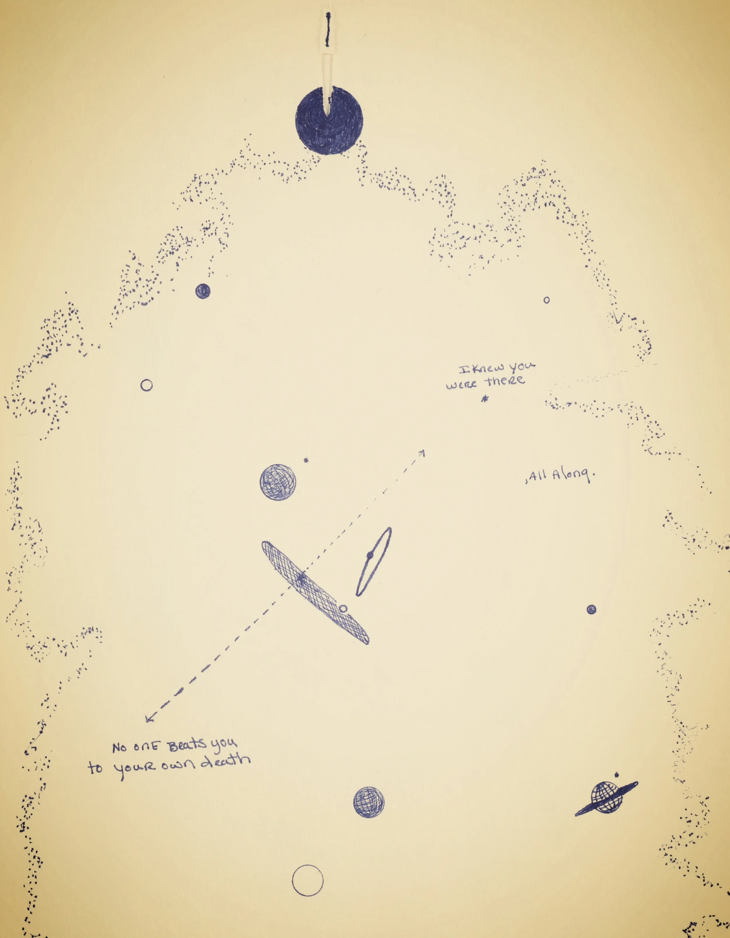 NO ONE BEATS YOU TO YOUR OWN DEATH