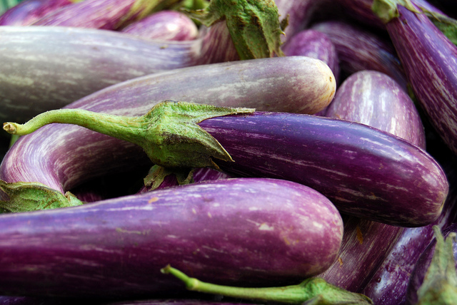 IMAGE 6 (" Eggplant ," by Alice Henneman. Licensed under Attribution 2.0 Generic (CC BY 2.0).)