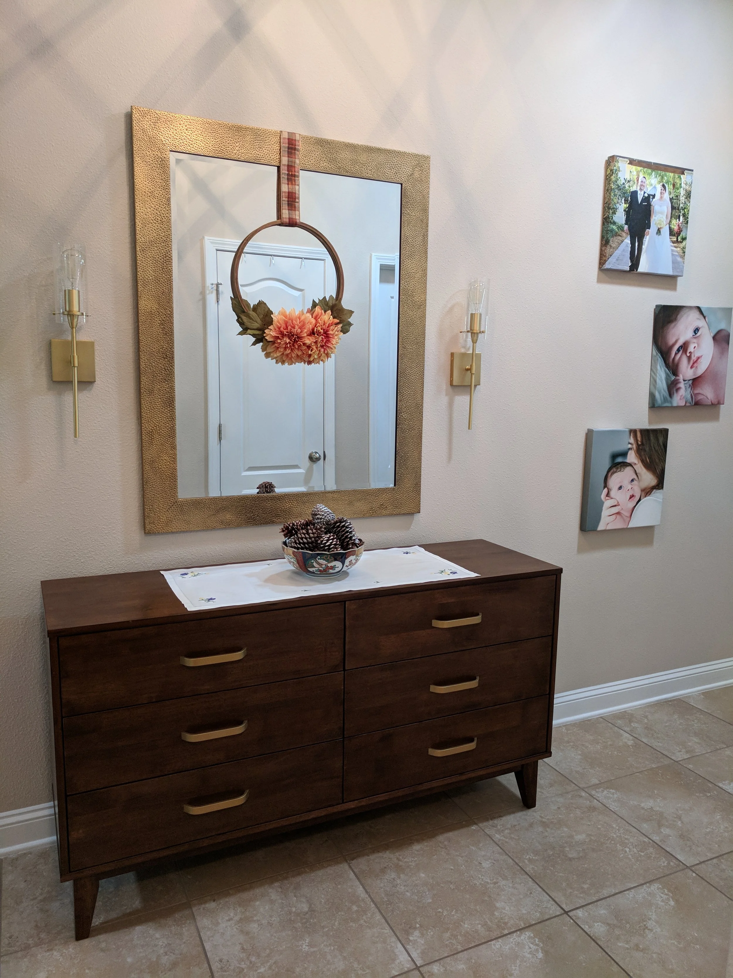 faux gold diy
